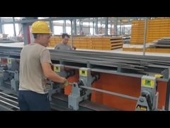 Barre d'acier automatique de cintreuse de Rebar de 180 degrés pliant la machine centrale 4m 6m 9m