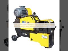 Coupe-barre en acier à moteur GQ42D 3 kW, capacité de 6 à 40 mm, coupe à haute efficacité pour barres d'armature et tiges d'acier