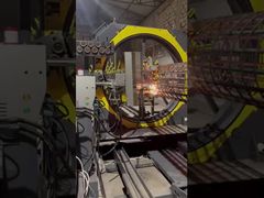 machine à cage en barres d'acier