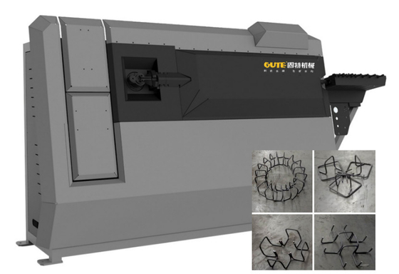 Automatique étrier 33KW machine à cintrer la cintreuse de barre de fil de 5 à de 12mm
