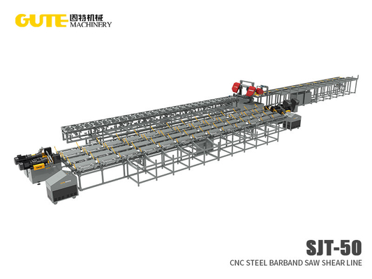 acheter Le Rebar de GUTE a vu la ligne coupe de cisaillement de cisaillement de barre d'acier de 380V 220V 440V online manufacture