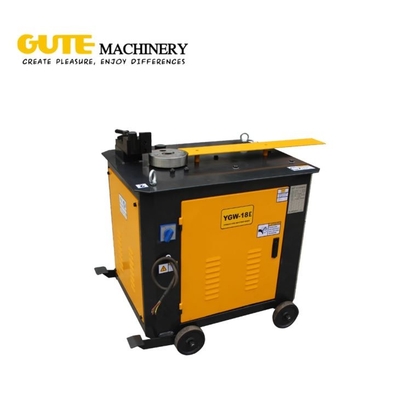 Machine à cintrer de barre d'acier portative en spirale de YGW18E 180 degrés 180 degrés