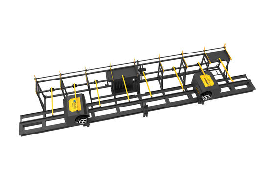 qualité tête de machine à cintrer d'étrier de commande numérique par ordinateur de cercle de Rebar de 40mm double usine