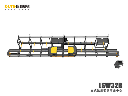 tête automatique 18KW de machine à cintrer d'étrier de Rebar de 380V 420V double