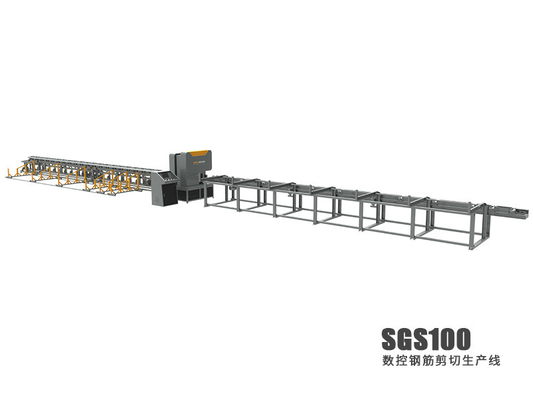 acheter Rebar maximum de commande numérique par ordinateur de la longueur 12m de cisaillement cisaillant et ligne de coupure 22n/Min online manufacture
