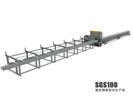 acheter Le Rebar électrique de coupe de commande numérique par ordinateur de couteau cisaillent la ligne 28m×3m×2m online manufacture