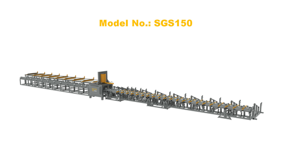 acheter Ligne cisaillement hydraulique de cisaillement du Rebar SGS150 de servocommande de machine online manufacture