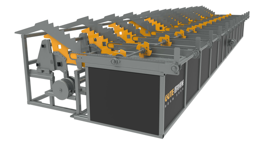 Robot de alimentation de alimentation 12*2.8*1.6m de la machine 15KW de Rebar de GUTE