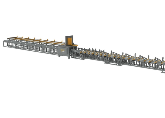Ligne de cisaillement 100m/Min de Rebar hydraulique automatique de commande numérique par ordinateur de la largeur 500mm de tranchant
