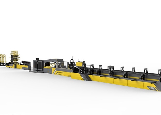 machine de soudure automatique de poutre de botte de barre d'acier de 300mm 380V