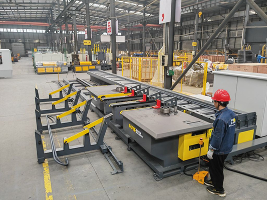 Good price L'Amérique standard CSA/UL Certificat CNC rébarbe double tête machine de pliage HB45 en ligne