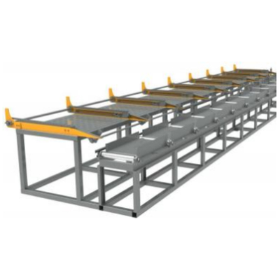 Bon prix 500mm Hydraulic Rebar Shear Line 42kw 380V Industrial Cutting Machine en ligne